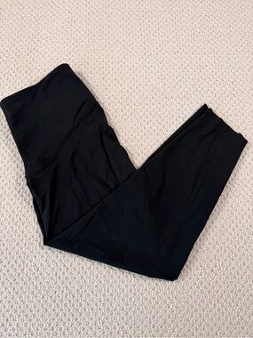 SPANX Black High-Rise Performance Leggings